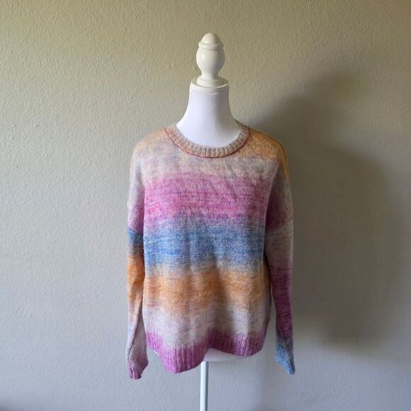 Anthropologie Rails Camille Multicolor Wool And Mohair Sweater - Picture 2 of 6
